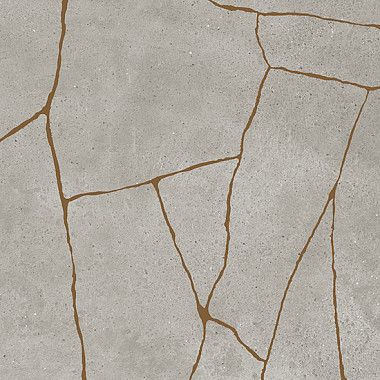 Close-up of Kintsugi cracks, showcasing the delicate golden seams that highlight the beauty of imperfection and repair